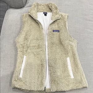 Patagonia Cream Sherpa Vest